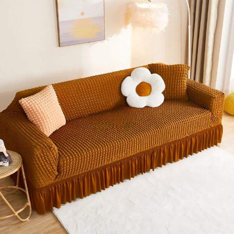 Bubble Sofa Covers (Copper Brown)