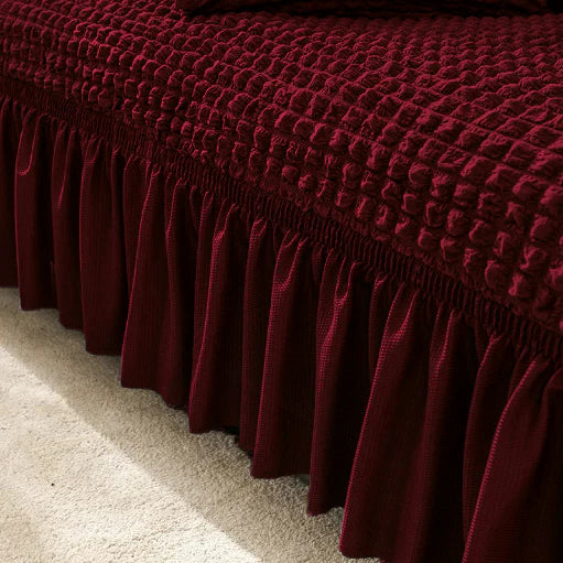 Bubble Sofa Covers (Maroon)