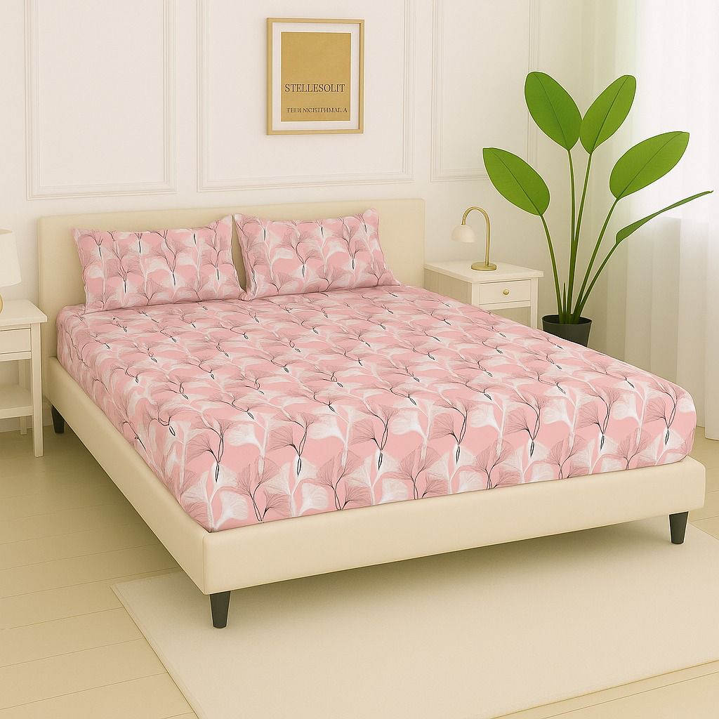 3 PC Fitted Bed Sheet Set-ZF02