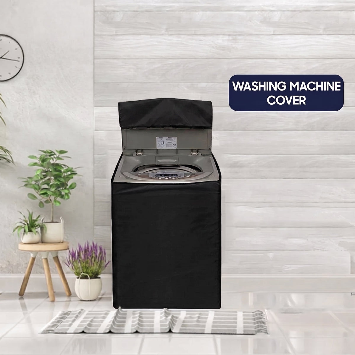 Washing Machine Cover - Black