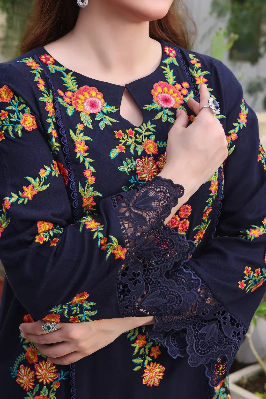 3PC LAWN UNSTITCHED - ANS373