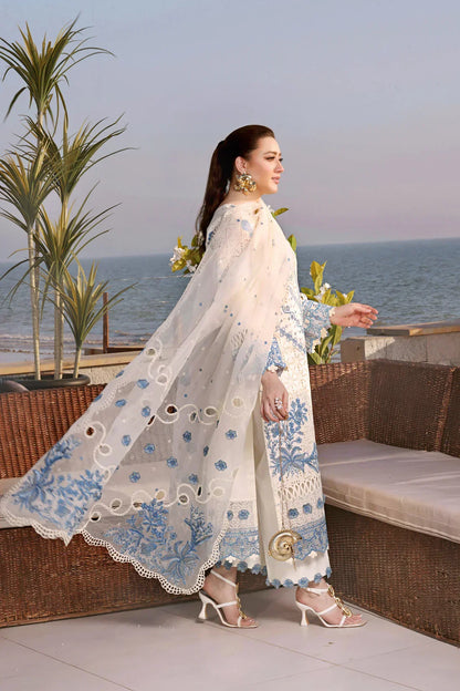 3PC EMBROIDERED LAWN-ANS3211