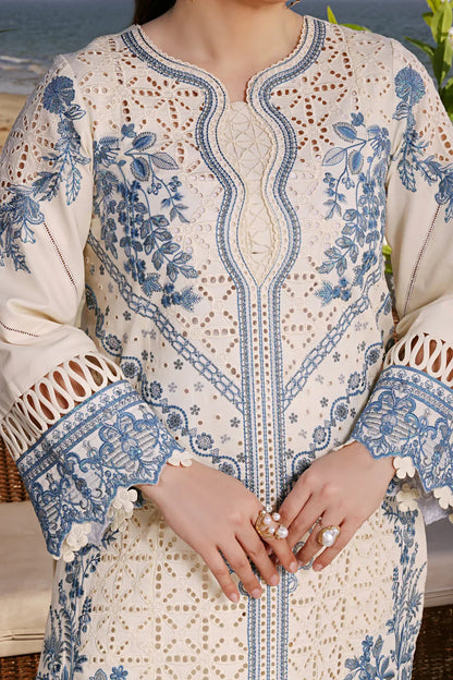 3PC EMBROIDERED LAWN-ANS3211