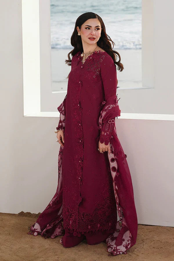 SA-14 NELAM-3PC  EMBROIDERED LAWN-ANS3278
