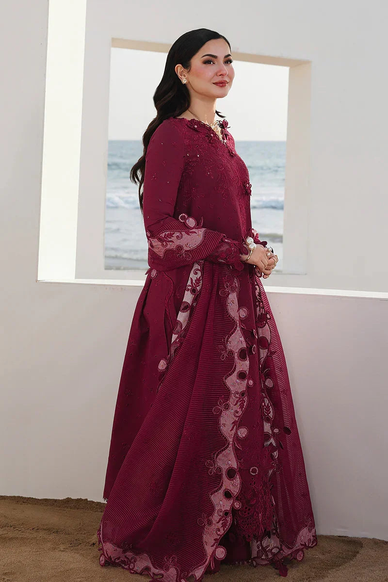 SA-14 NELAM-3PC  EMBROIDERED LAWN-ANS3278