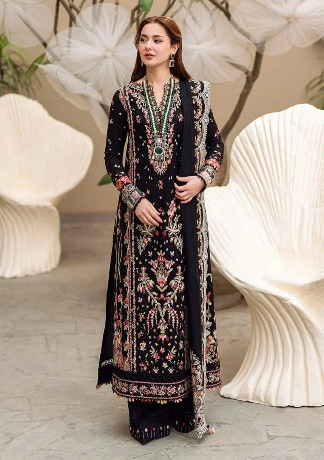 HANNAH LAWN -FK15 | 3 PC Lawn-ANS1633