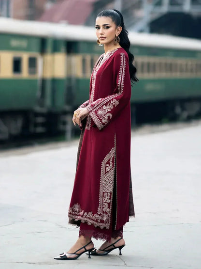 HAASIL LAWN 3 PC UNSTITCHED LAWN SUIT-ANS1776