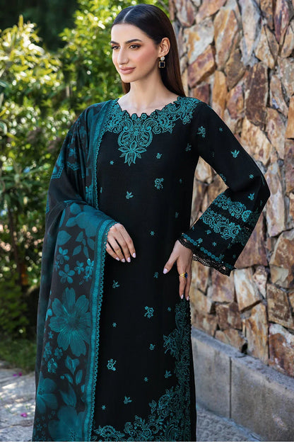 3 PC UNSTITCHED LAWN SUIT - ANS460