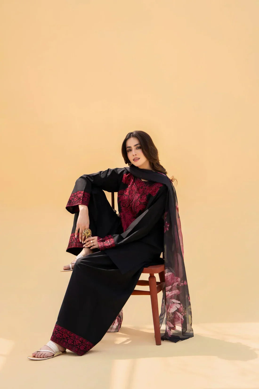 ZAROON 3PC UNSTITCHED LAWN  - BG849