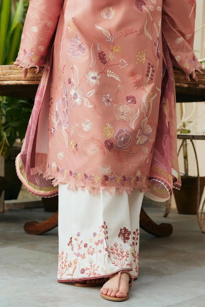 3 PC UNSTITCHED LAWN SUIT-ANS1280