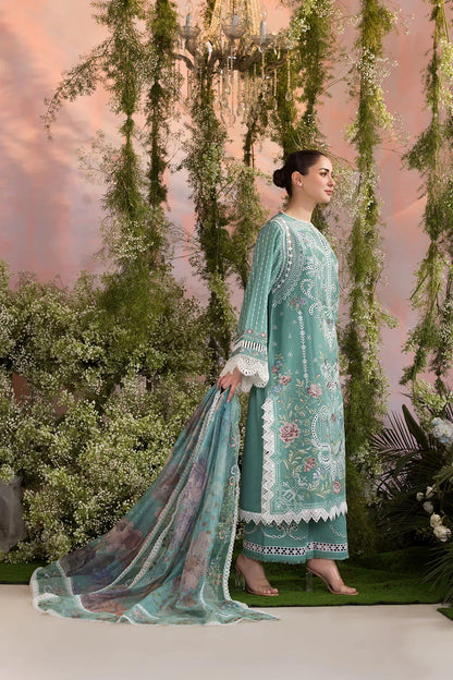 3PC EMBROIDERED LUXURY LAWN - ANS783