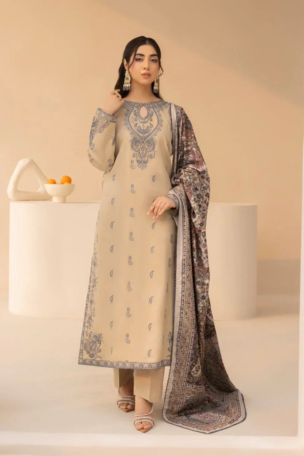 Mohagni  MWD-04 | 3 PC Lawn-ANS1326