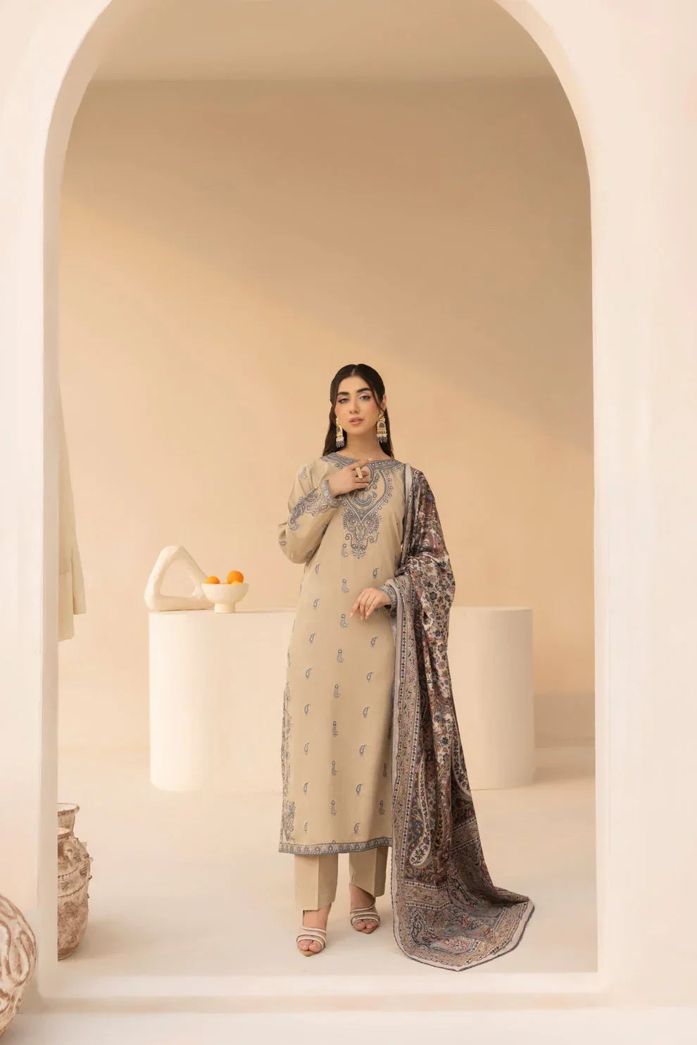 Mohagni  MWD-04 | 3 PC Lawn-ANS1326