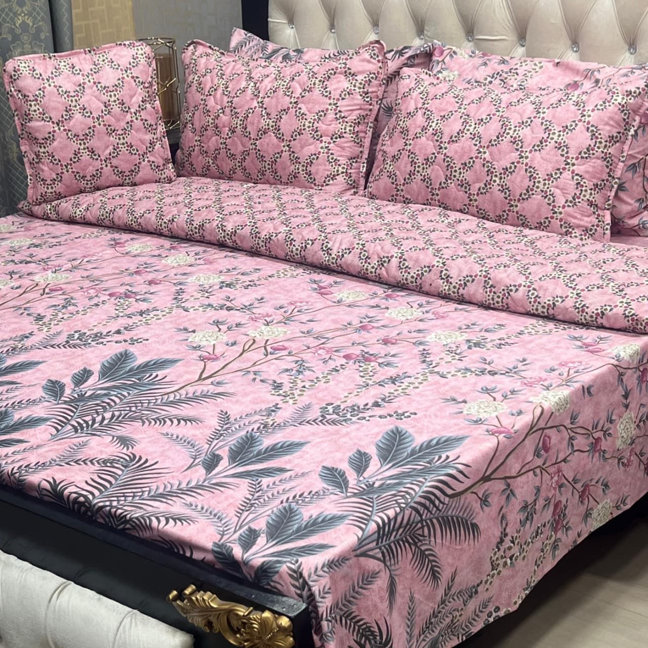 7Pc Printed Comforter Set -CS01