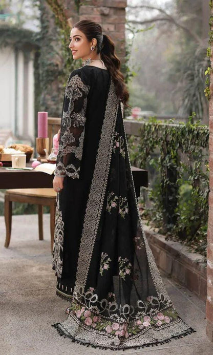 3PC EMBROIDERED LAWN-ANS3535