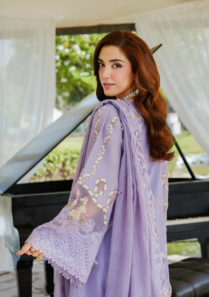 3PC EMBROIDERED LAWN SUIT - 6161