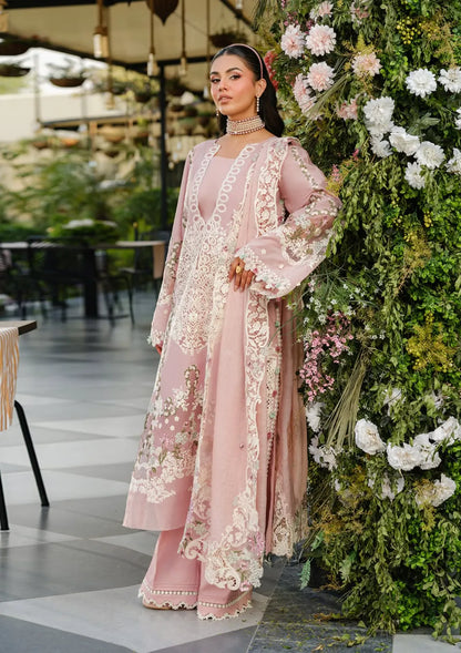 3PC EMBROIDERED LAWN SUIT - 1010