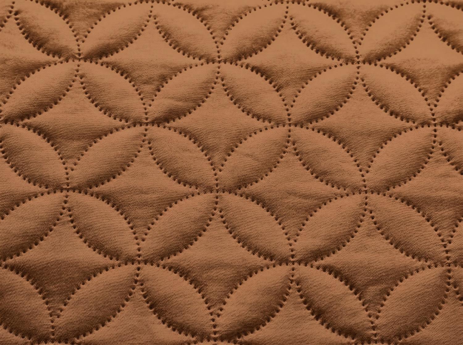 Quilted Ultrasonic Mattress Cover (Brown)