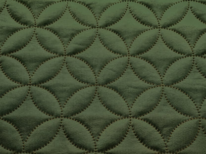 Quilted Ultrasonic Mattress Cover (Green)