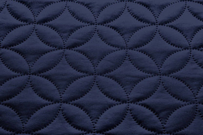 Quilted Ultrasonic Mattress Cover (Blue)